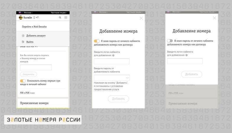 Детализация чужого номера на Билайн